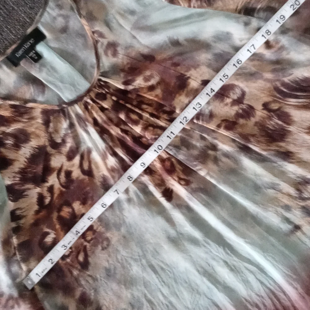 🍁Karen Kane🍁 - Silk Tunic Top - Picture 10 of 11